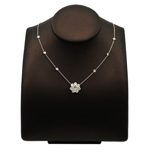 Manfredi Jewels Jewelry - 18K White Gold Diamond Necklace