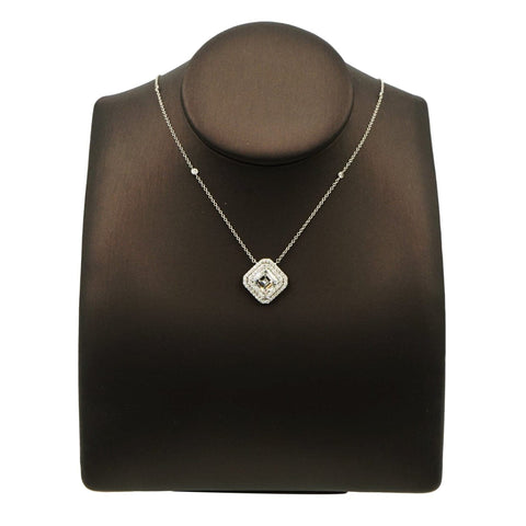 White Gold Diamond Necklace