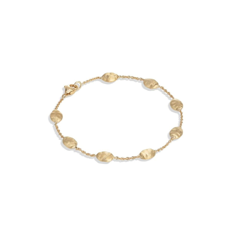 Marco Bicego Jewelry - Siviglia Collection 18K Yellow Gold Medium Bead Bracelet | Manfredi Jewels