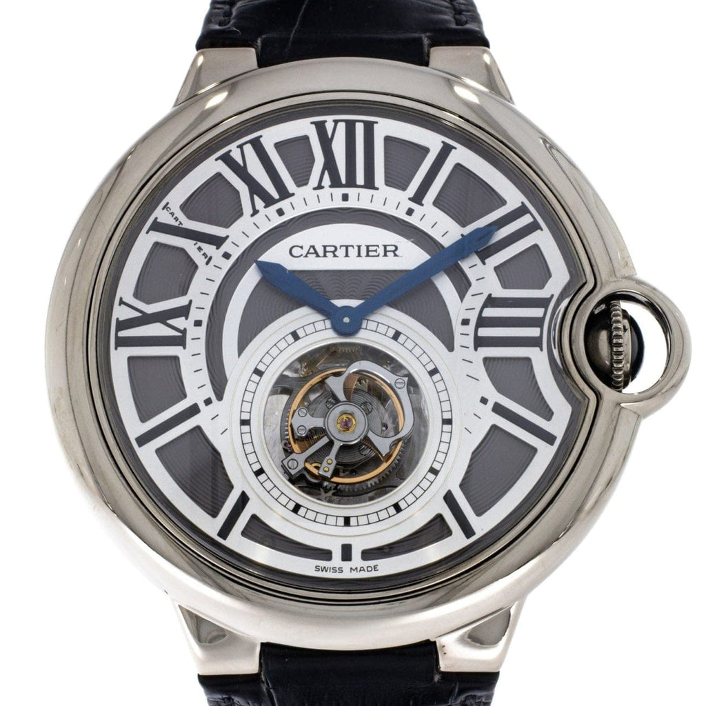 Pre owned Cartier Ballon Bleu Flying Tourbillon W6920021 Pre