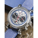 Speake Marin Watches - LONDON CHRONOGRAPH TRIPLE DATE BLUE DIAL | Manfredi Jewels